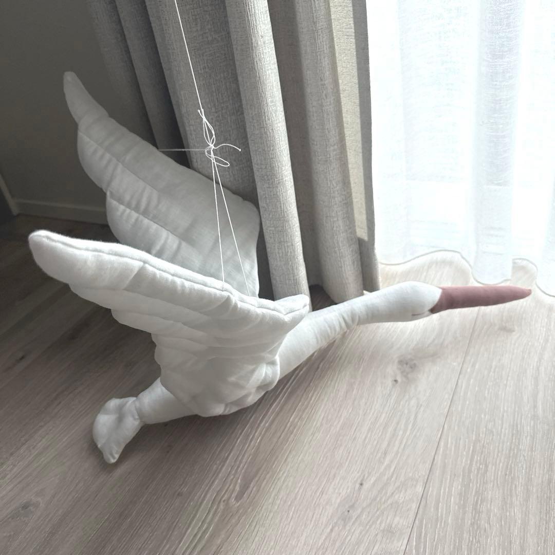 love me decoration Stork (コウノトリぬいぐるみ)