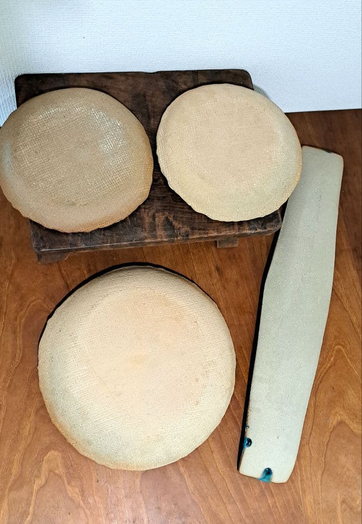 やちむん　北窯　與那原正守さん　皿４点