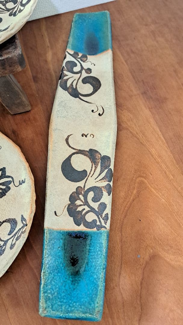 やちむん　北窯　與那原正守さん　皿４点