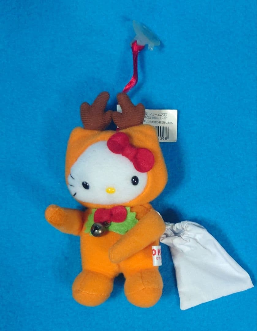 激レア・ハローキティのクリスマス☆トナカイ・サンタ・雪だるま
