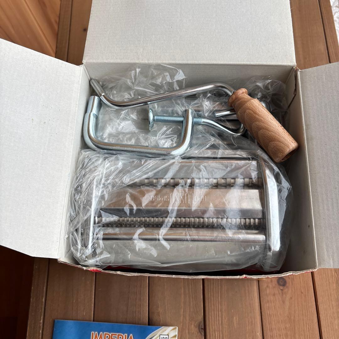 Imperia パスタマシン ハンドル付き