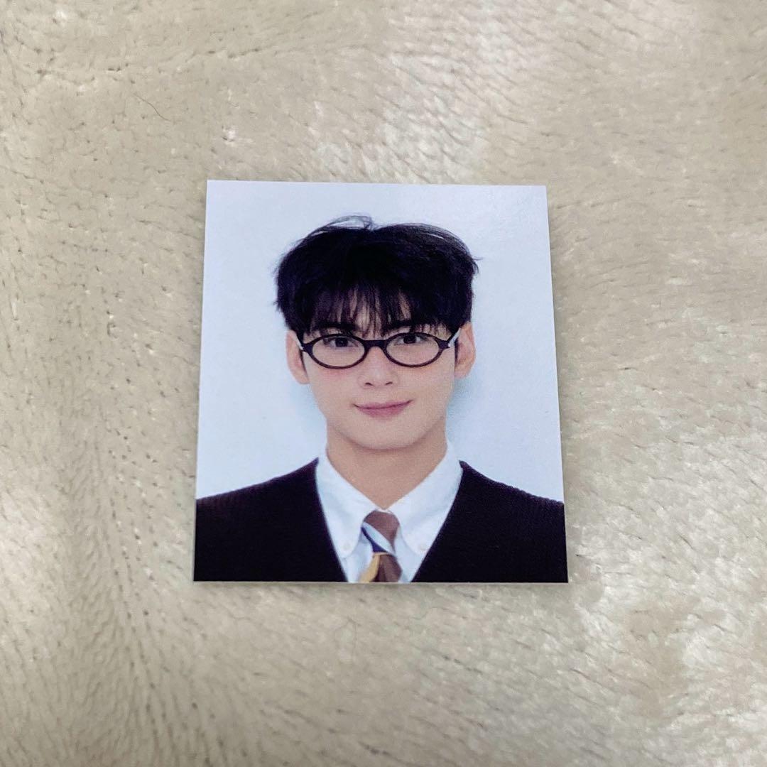 ASTRO トレカ 証明写真 チャウヌ シーグリ アップルミュージック購入