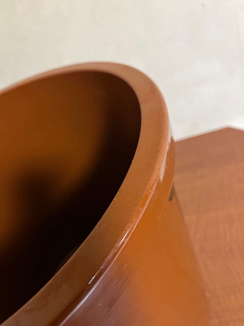 【味噌作り】【久松窯】漬物容器　切立10号蓋付