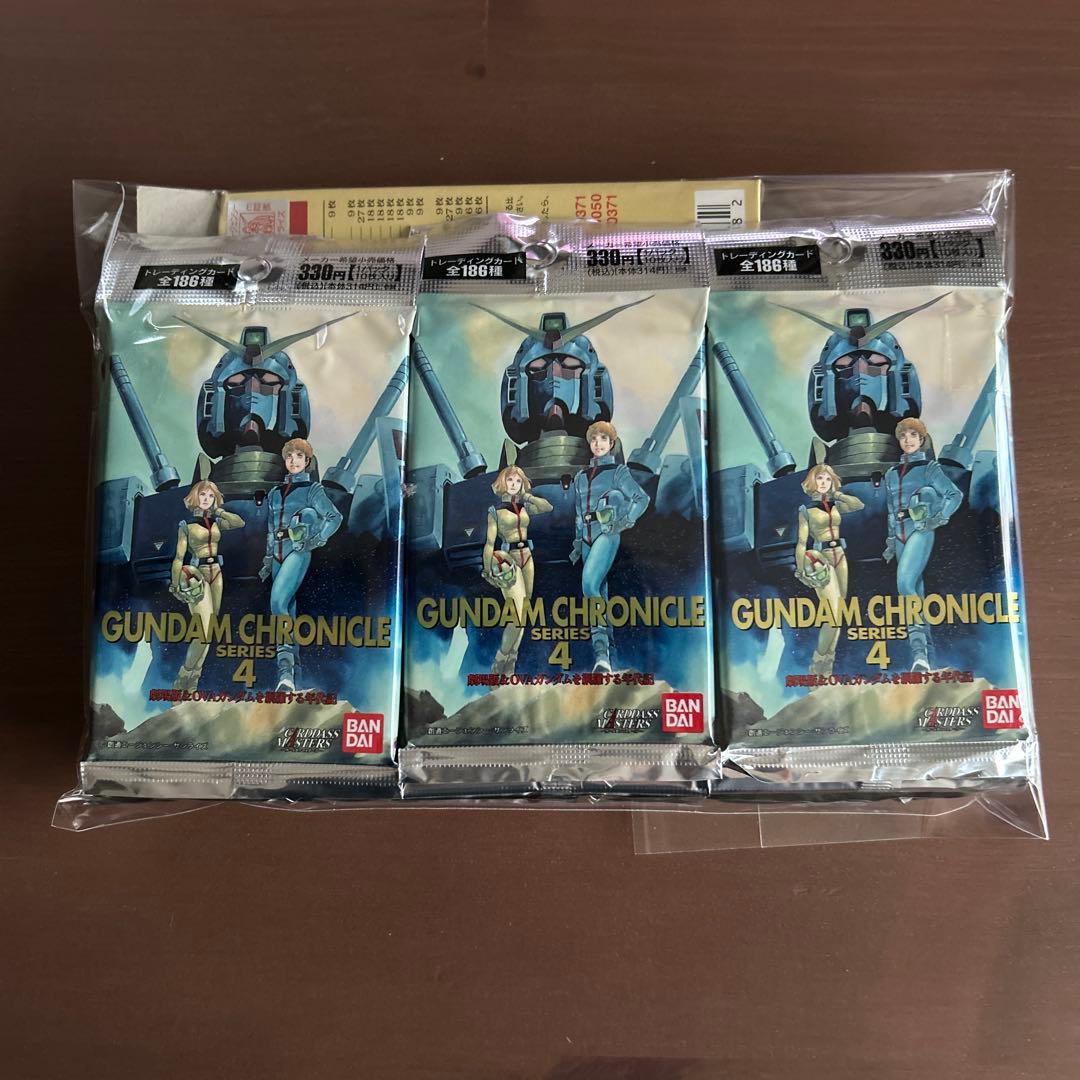 GUNDAM CHRONICLE 4 カードダスマスターズ1BOX 未開封