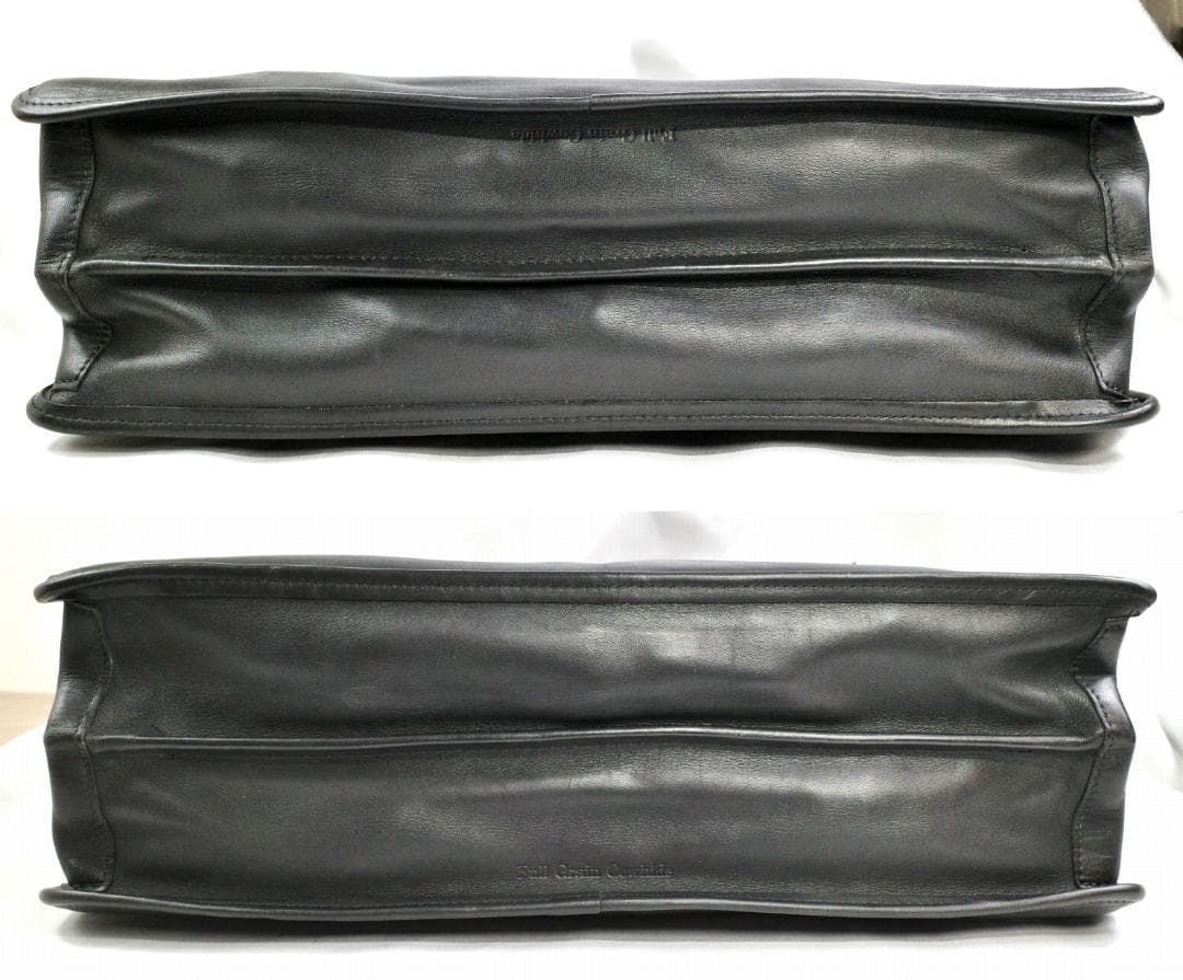 Schlesinger 銘品#530 本革フラップトップブリーフ　レトロ美品