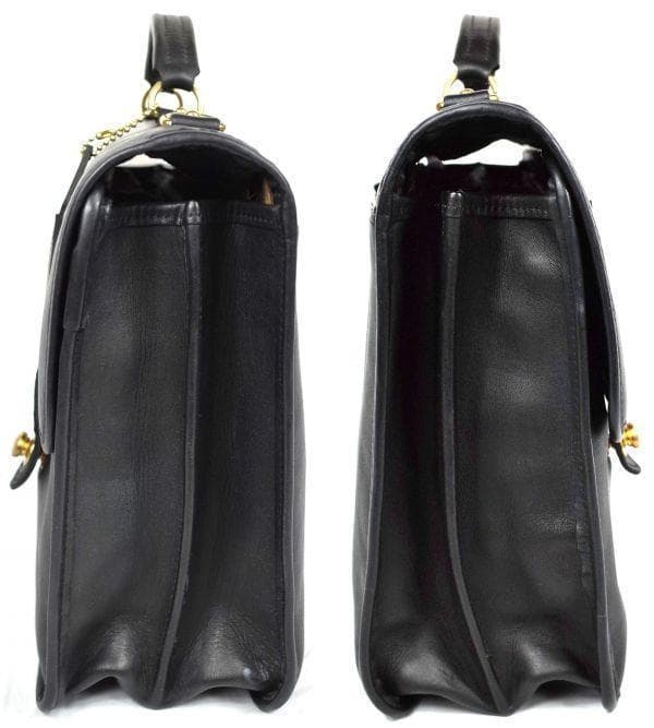 Schlesinger 銘品#530 本革フラップトップブリーフ　レトロ美品