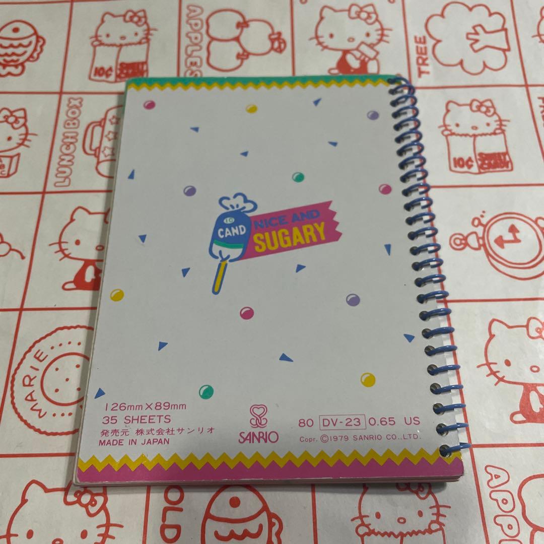 昭和サンリオ当時物 フレッシュパンチ ミニサイズノート - メルカリ
