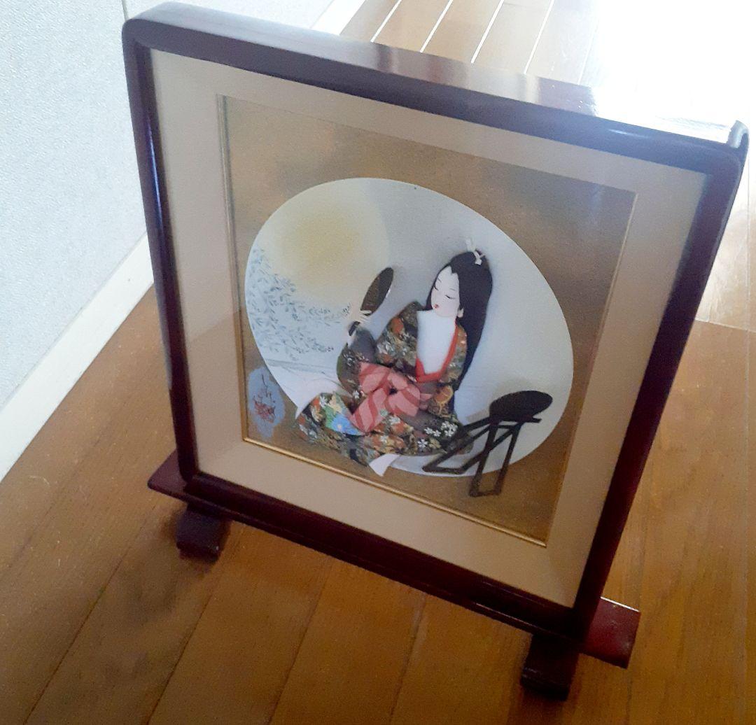 和紙人形　作家　千代紙