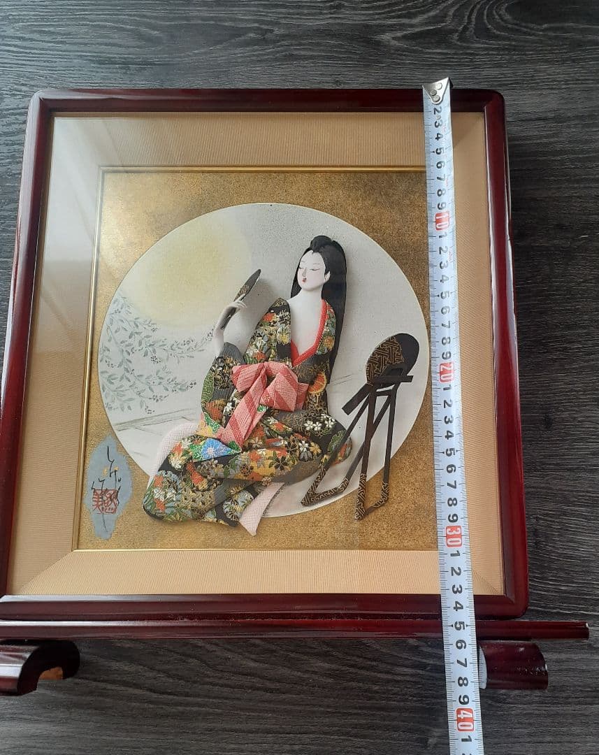 和紙人形　作家　千代紙