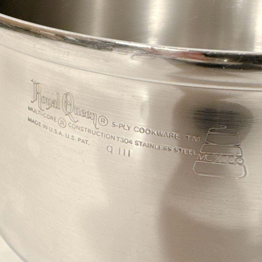 ロイヤルクイーン  QUEEN 3コート ステンレス鍋 IH対応