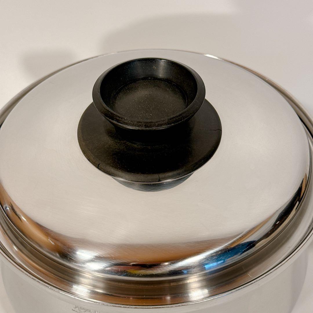 ロイヤルクイーン  QUEEN 3コート ステンレス鍋 IH対応