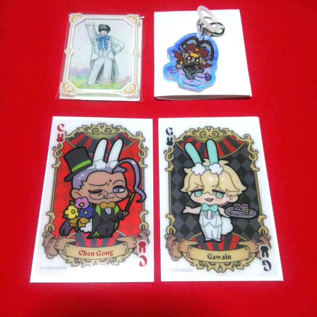 ワダアルコ展 ぬいぐるみ トランプ風カード アクリルチャーム セット