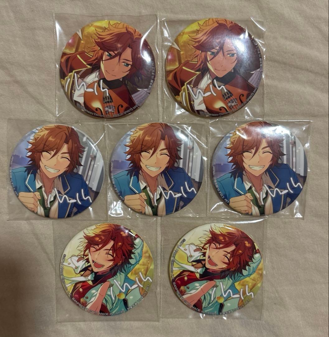 う*ん様 あんスタ　バラエティ缶バッジ　三毛縞斑　7点セット あんさんぶるスターズ！バラエティ缶バッジ 7th vol.1 - OOPARTSオンライン