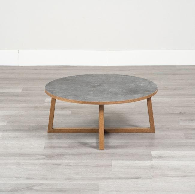 傷や汚れに強いメラミン素材 ネストテーブル幅75cm センターテーブル（53）