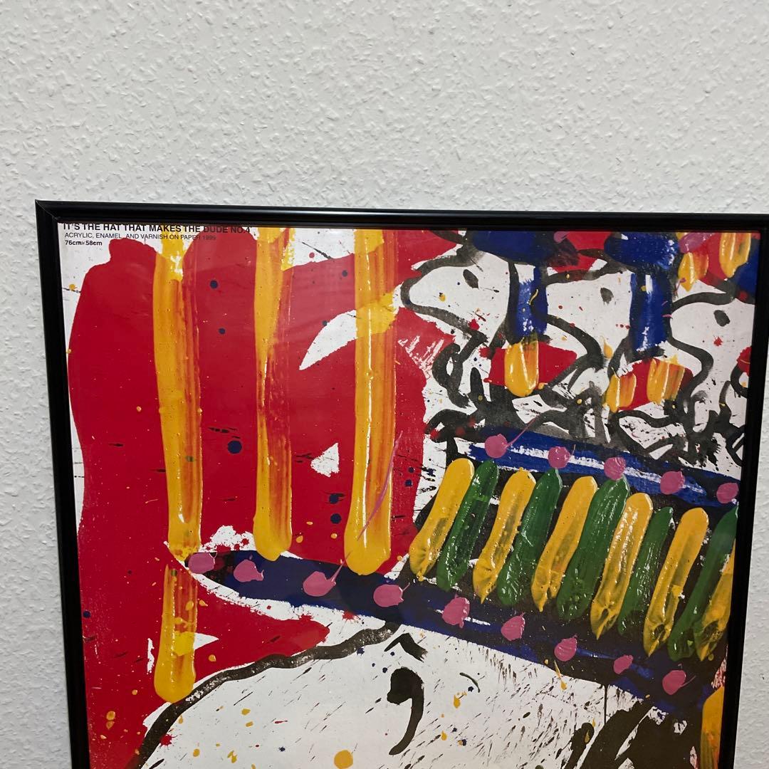 トムエバハート　スヌーピ　ポスター　額縁 出品12月15日迄