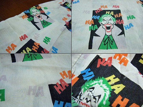 貴重★1989年製 バットマン ジョーカー JORKER シーツカバー 古着屋