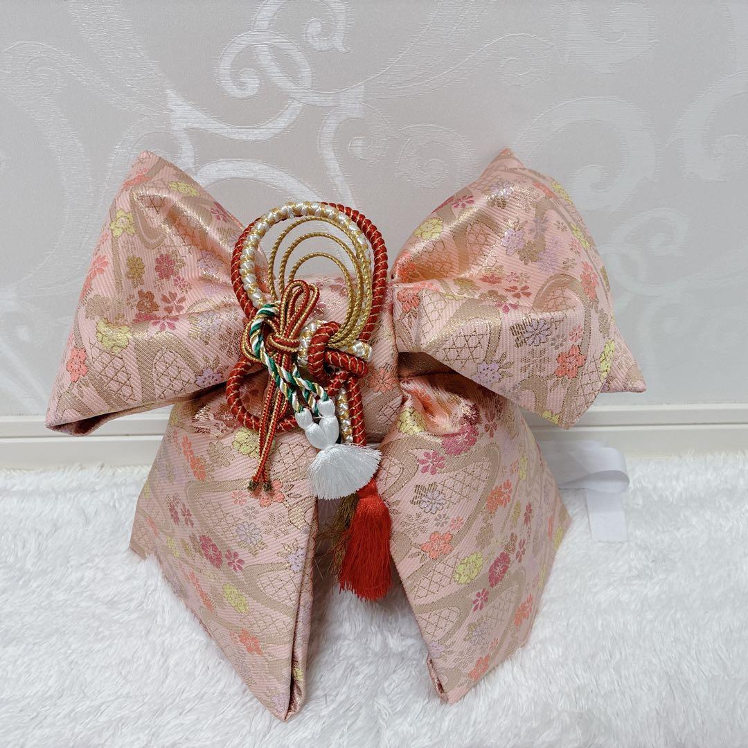 七五三 753 ７歳 はこせこセット　帯つき　小物多数　結び帯　箱せこ