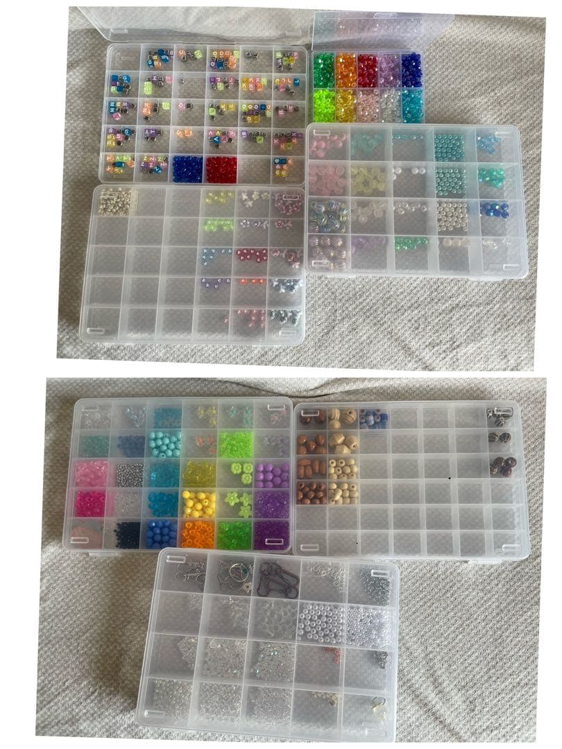 ⭐︎カラフルビーズ ネームタグ⭐︎