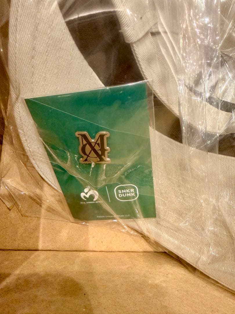 Mrs. GREEN APPLE ベージュ キャップ ニューエラ