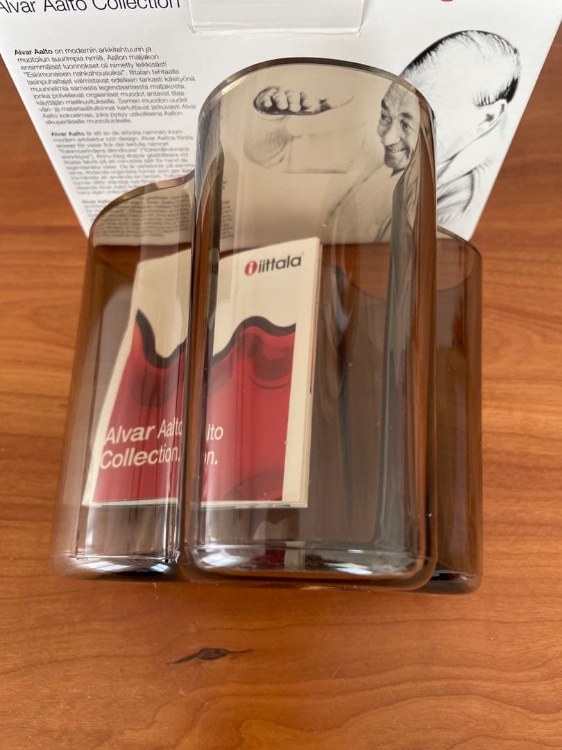 匿名配送 レア イッタラ アアルト ベース 花瓶 サンド - メルカリ