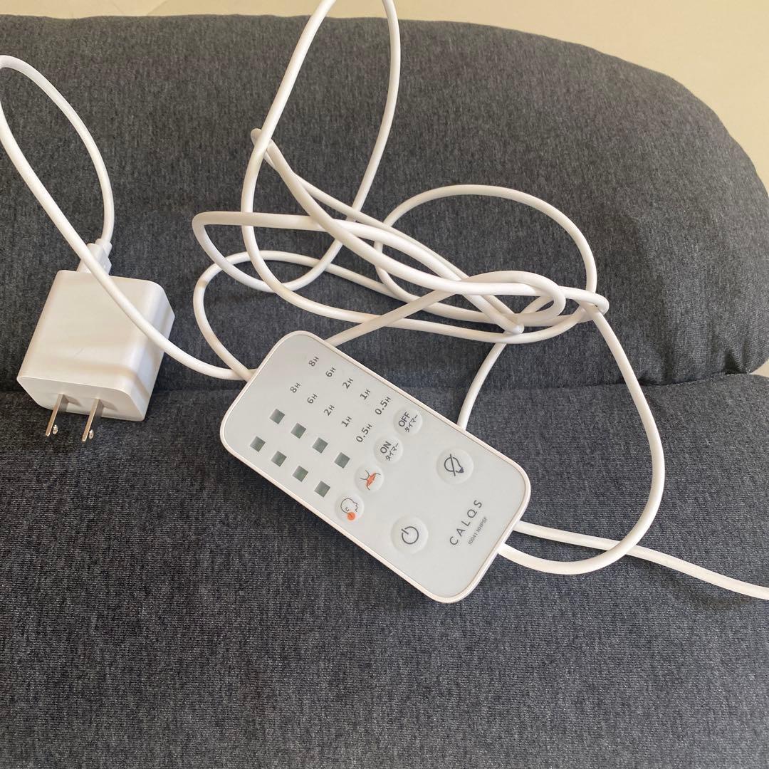 ほぼ未使用CALQSカルクス 首と肩がホッとする枕　ローフラット