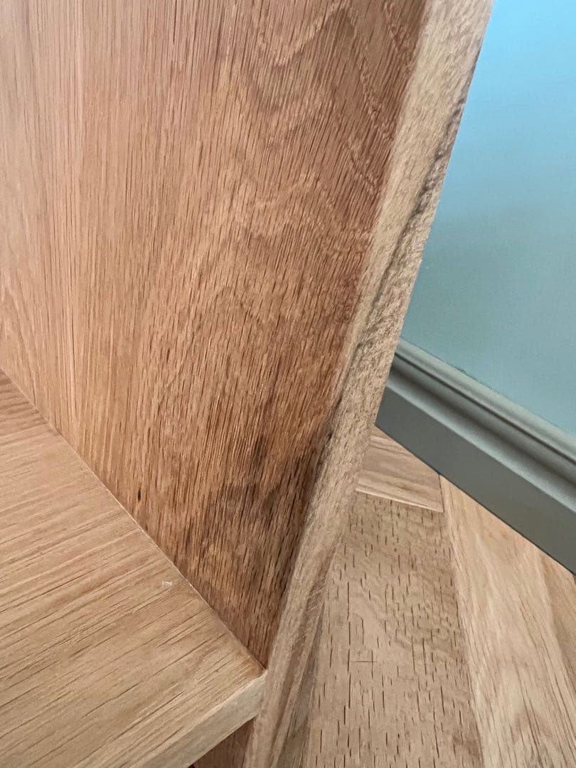 超美品！フルオーダー家具★無垢オーク材棚　ラック シェルフ オープンラック