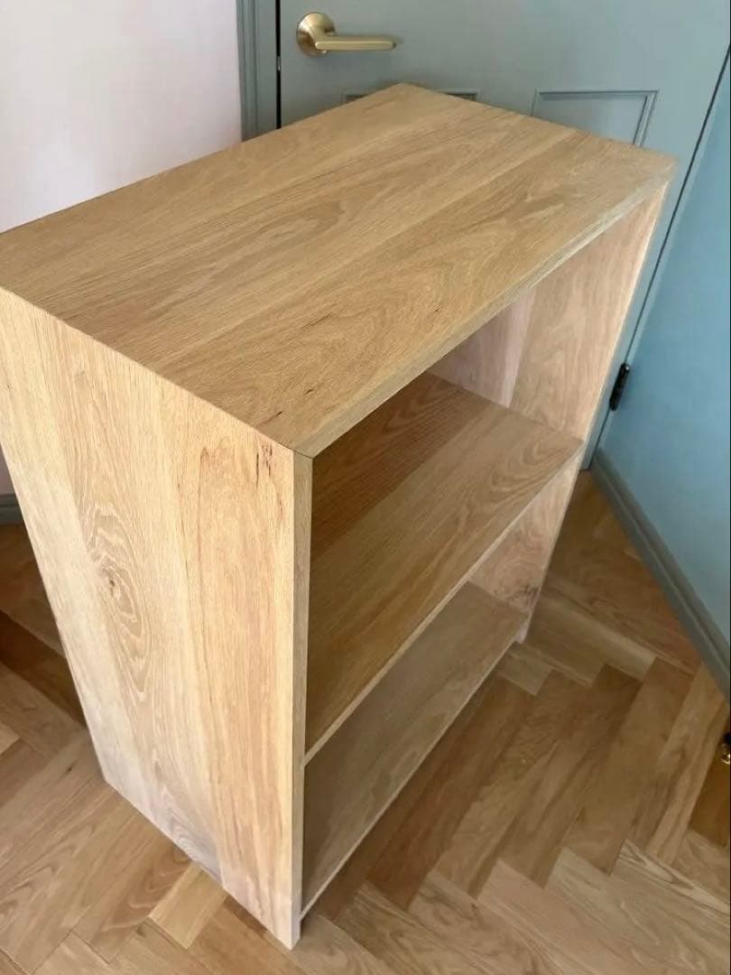 超美品！フルオーダー家具★無垢オーク材棚　ラック シェルフ オープンラック