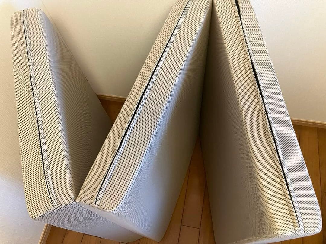 マニフレックスメッシュウイング　シングルサイズ　ミッドグレー