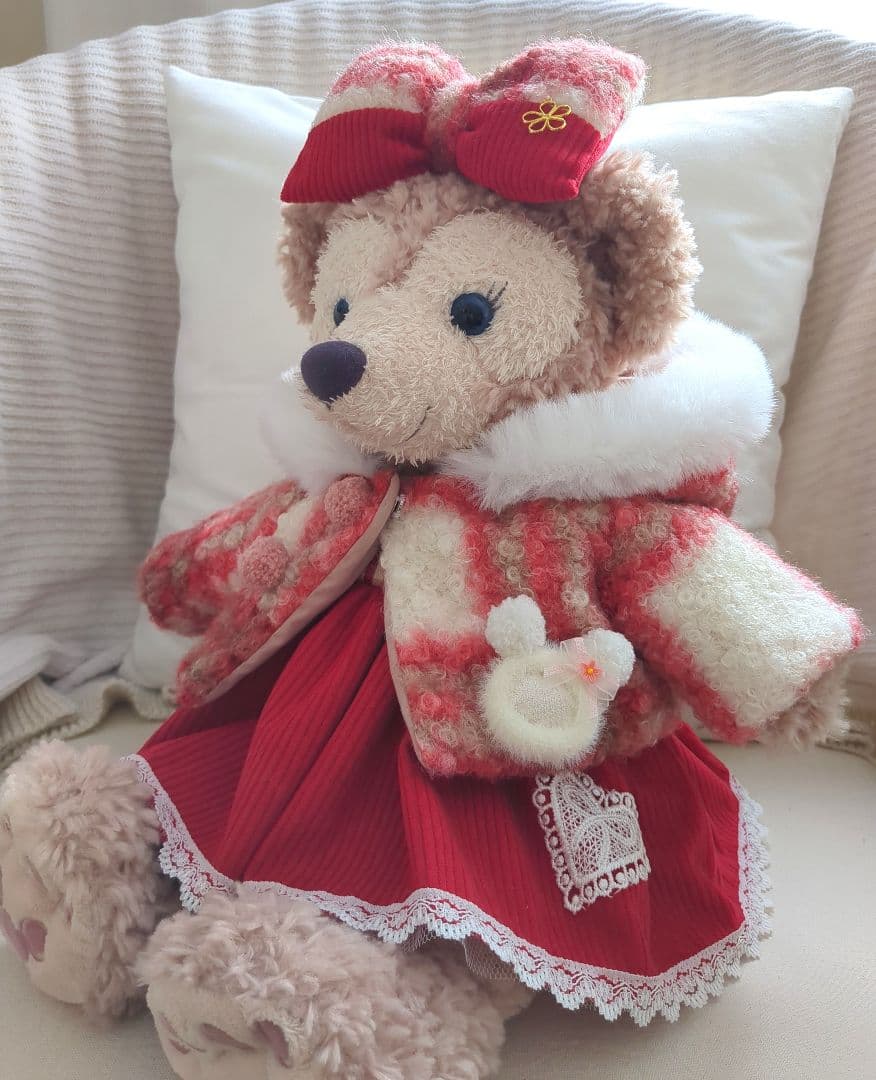 【もこもこジャケットペアコーデ】 ダッフィー　シェリーメイ