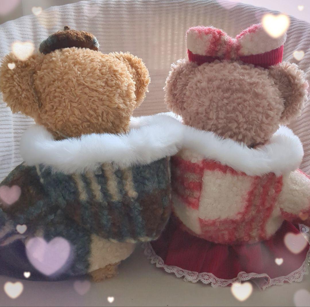 【もこもこジャケットペアコーデ】 ダッフィー　シェリーメイ