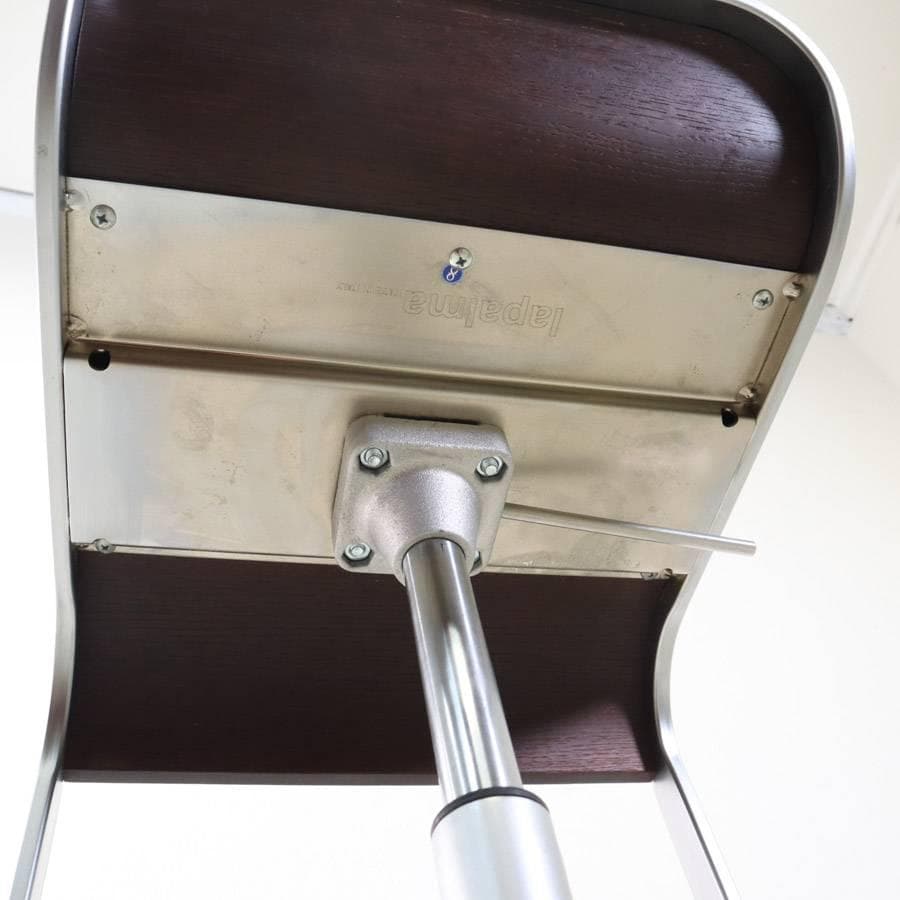 はなこ様6の1ラパルマ レム ハイスツール オーク突板 ブラウン 昇降