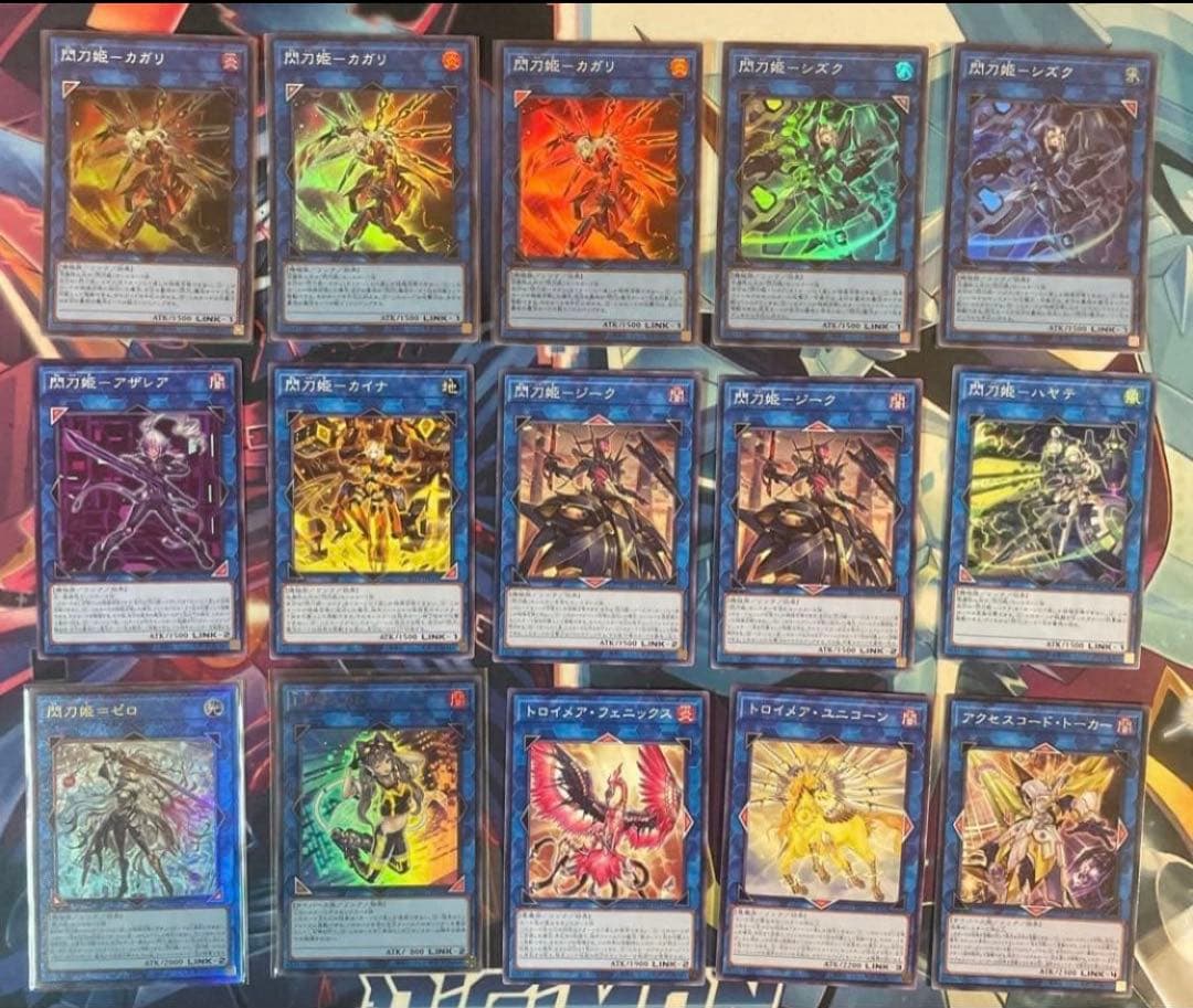 即購入OK】閃刀姫構築済みデッキ 誘発入り - メルカリ