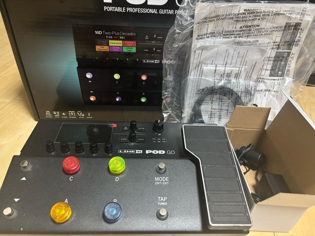 LINE 6 POD GO マルチエフェクター