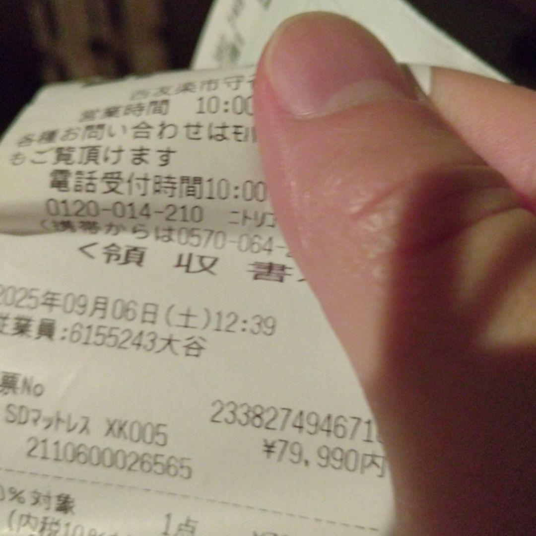 現行モデル　ニトリNITORIウレタンマットレス セミダブル　Nスリープ＋AIR