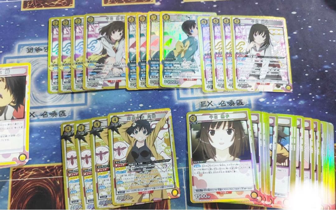 ユニオンアリーナ 物語シリーズ 全色 SR以下4コン ④