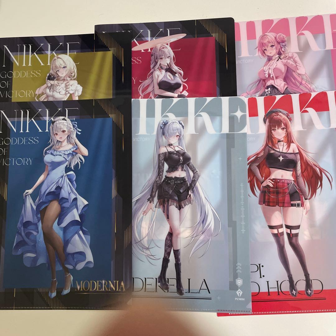 ローソン ニケ NIKKE クリアファイル 6種 各1枚 - メルカリ