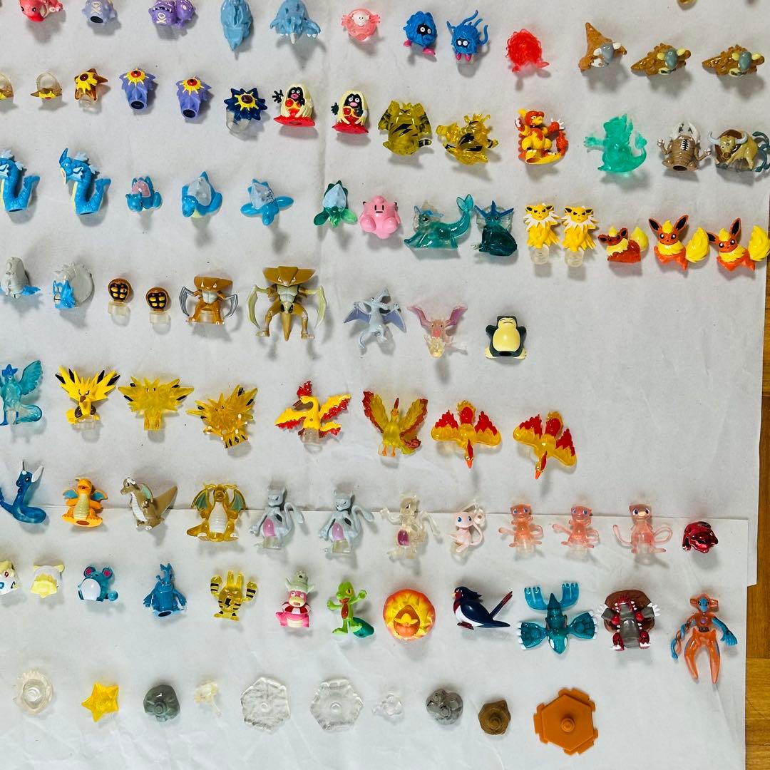 ポケモン モンコレ フィギュア 236体 セット売り クリア62体 当時物