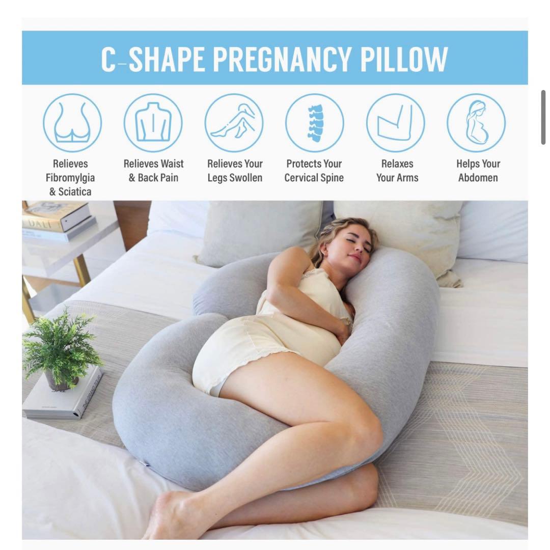 Pharmedoc 妊娠 枕 抱き枕 オーガニック 寝具 睡眠 ボディピロー