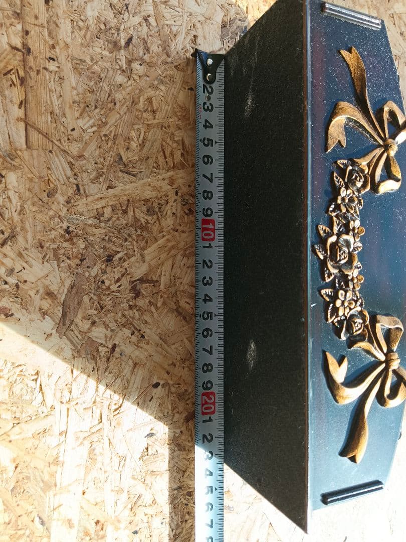 フランスヴィンテージ アールデコ ホルダー リボン レター アンティーク