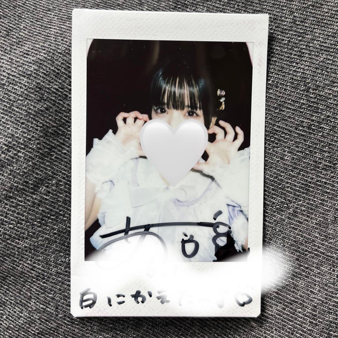 iLiFE! アイライフ あいす チェキ コメント - メルカリ