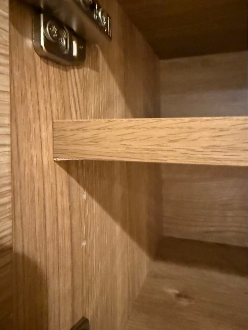 ※1月25日以降発送※unico ADDAY 食器棚　キッチンボード