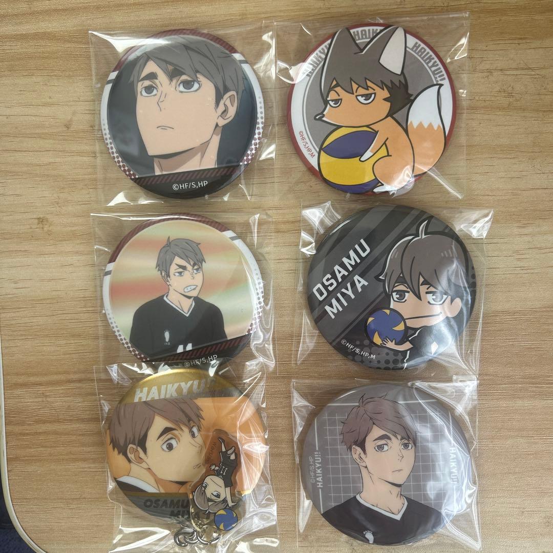 ハイキュー 宮治 缶バッジ 6個セット - メルカリ