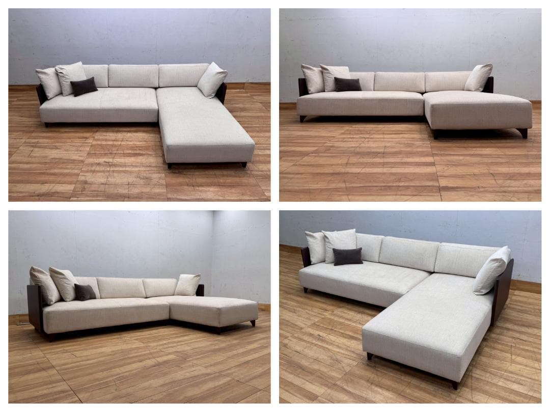 T7527☆美品☆AD COREエーディコア☆110万☆パンネロ☆カウチソファ☆