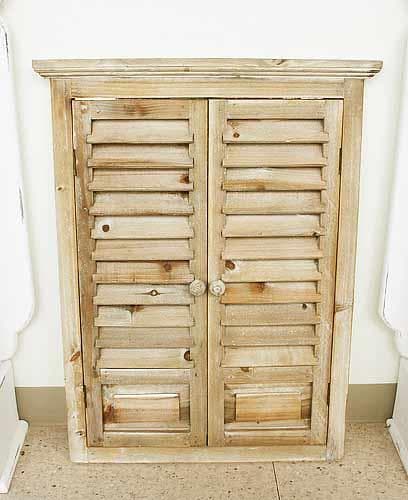 ゴルド ルーバーミラー L シャビーシック アンティーク フレンチ KK-26