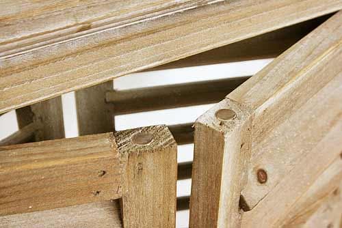 ゴルド ルーバーミラー L シャビーシック アンティーク フレンチ KK-26