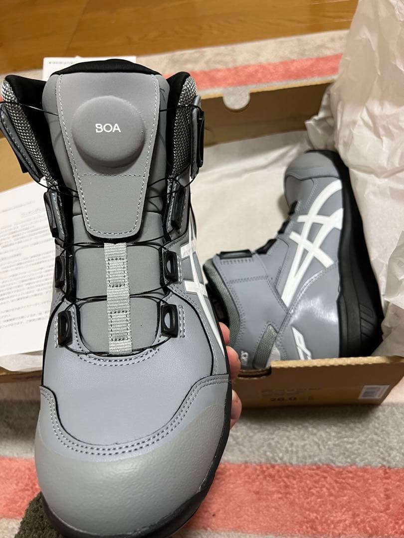 安全靴　アシックス　 ASICS WINJOB CP304 BOA 25.5cm