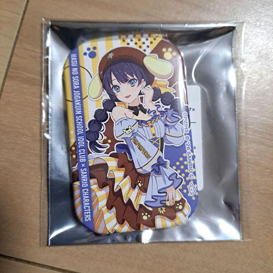 ラブライブ 蓮ノ空 サンリオ スクエア缶バッジ 村野さやか 缶バッジ