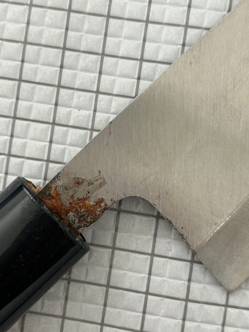 出刃 包丁 出刃包丁 165mm 安来鋼青紙２号 朴丸柄