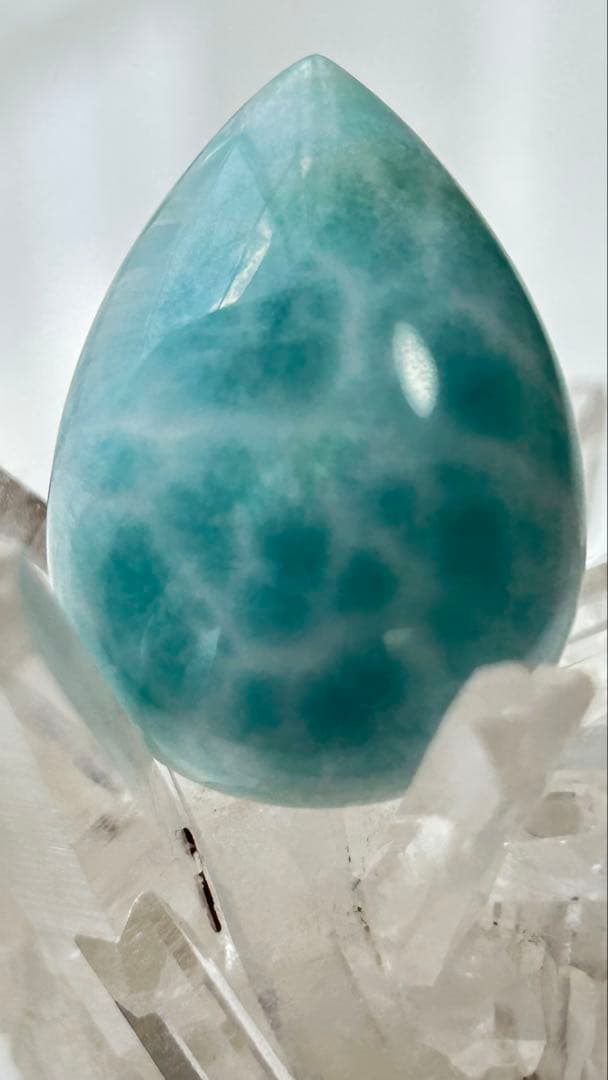 ラリマー涙型ルース