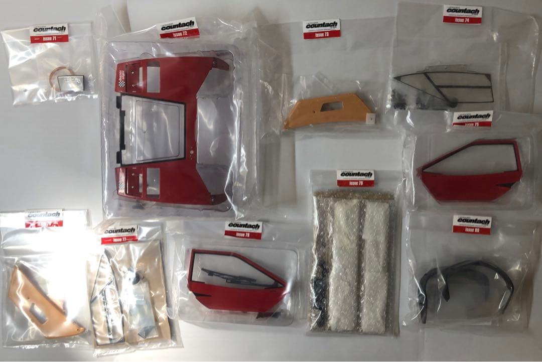 デアゴスティーニ 週刊 ランボルギーニ カウンタック LP 500S 全80巻